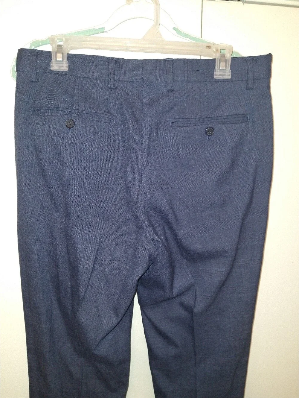 Banana Republic Slim Fit Blue Chino Pants Men's sz 31x29. Tag size is 31x30,